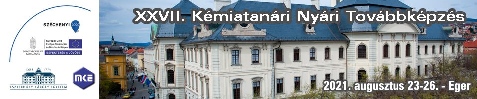 XXVI. Kémiatanári Nyári Továbbképzés